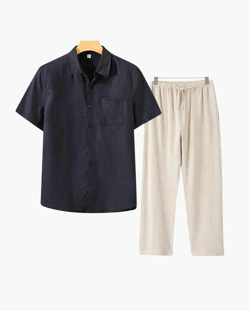 Old Money Linen Combo (Shortsleeve) - Bellovar