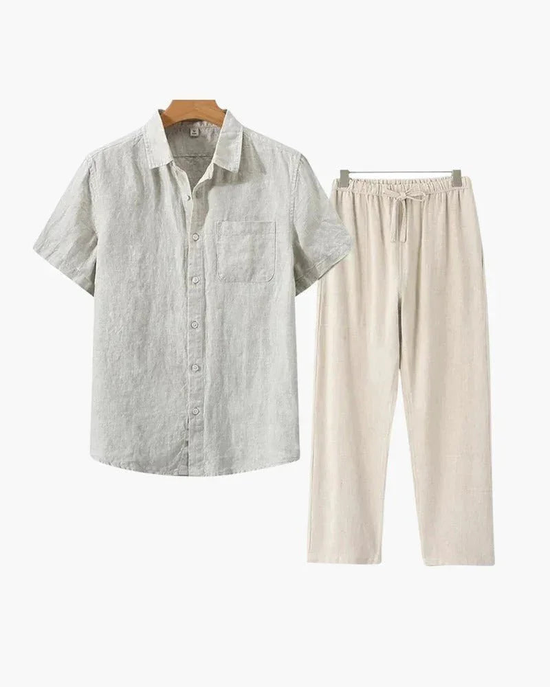 Old Money Linen Combo (Shortsleeve) - Bellovar
