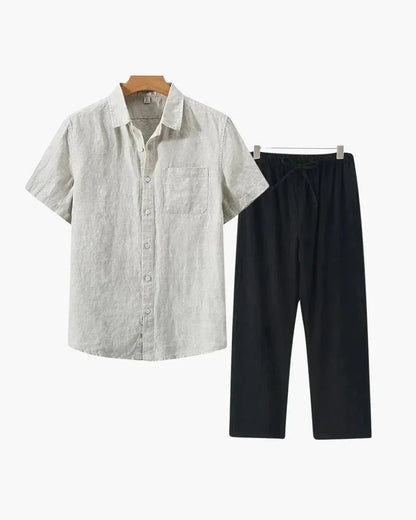 Old Money Linen Combo (Shortsleeve) - Bellovar