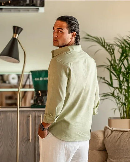 Lightweight Linen Long Sleeve - Bellovar