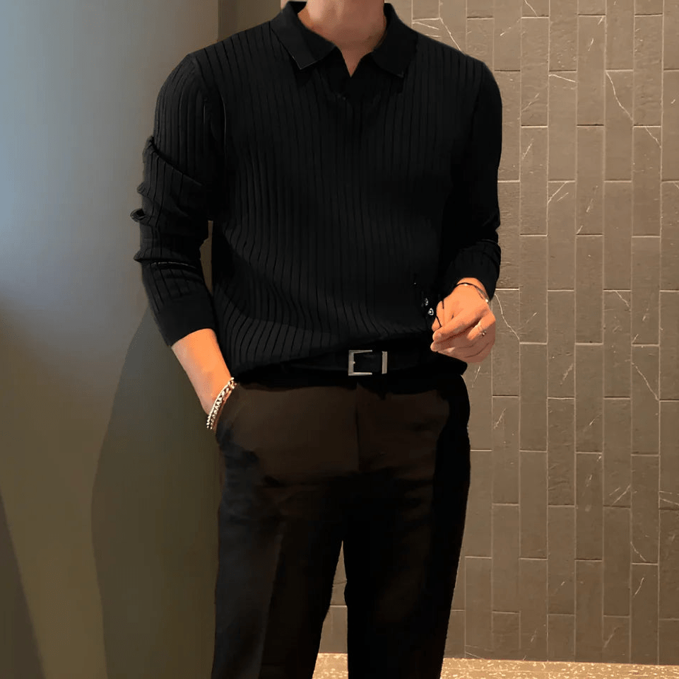 [Buy 1 Get 2] Old Money Ribbed Sweater - Bellovar